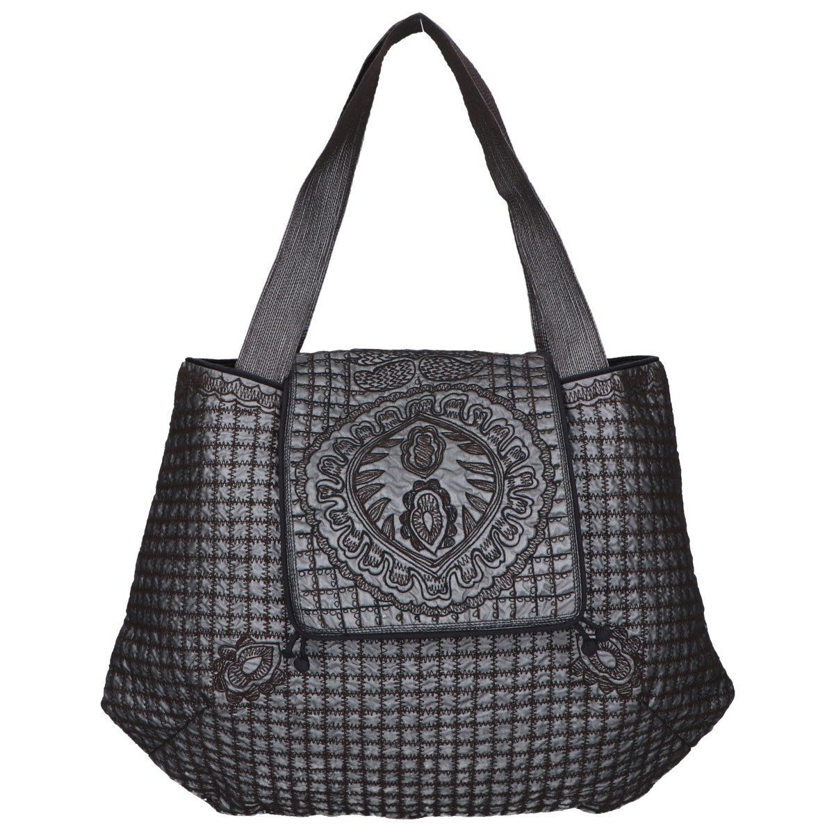 TAMASHA タマシャ 【美品】刺繍 キルティング トートバッグ