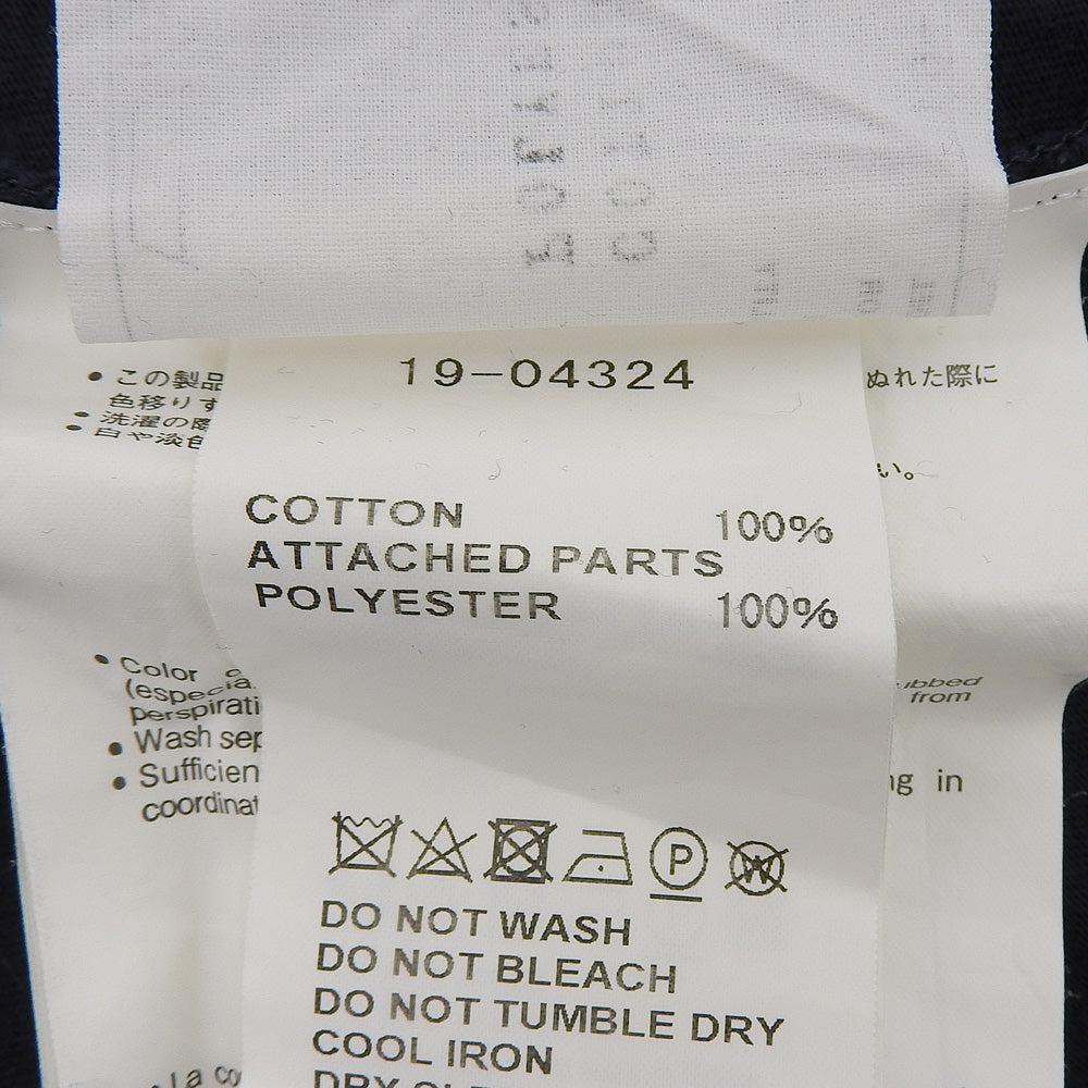 sacai サカイ 美品 ドッキングTシャツ トップス レディース ネイビー×グリーン 2 19-04324 19SS トップス 2