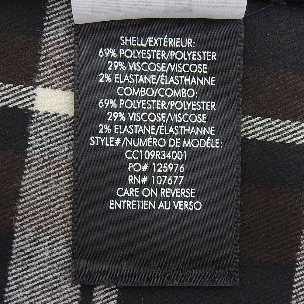 alice+olivia アリスオリビア 未使用 チェック ロングスリーブ シャツ トップス レディース マルチカラー M トップス M