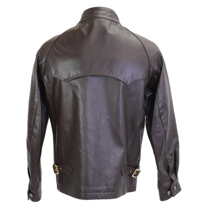 Cinquanta チンクアンタ 国内正規 H-521 ホースハイド スタンドカラー ライダース ジャケット 50