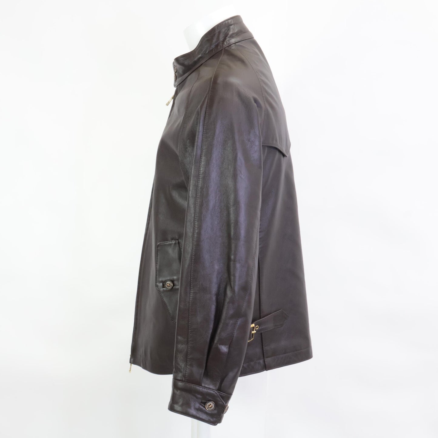 Cinquanta チンクアンタ 国内正規 H-521 ホースハイド スタンドカラー ライダース ジャケット 50