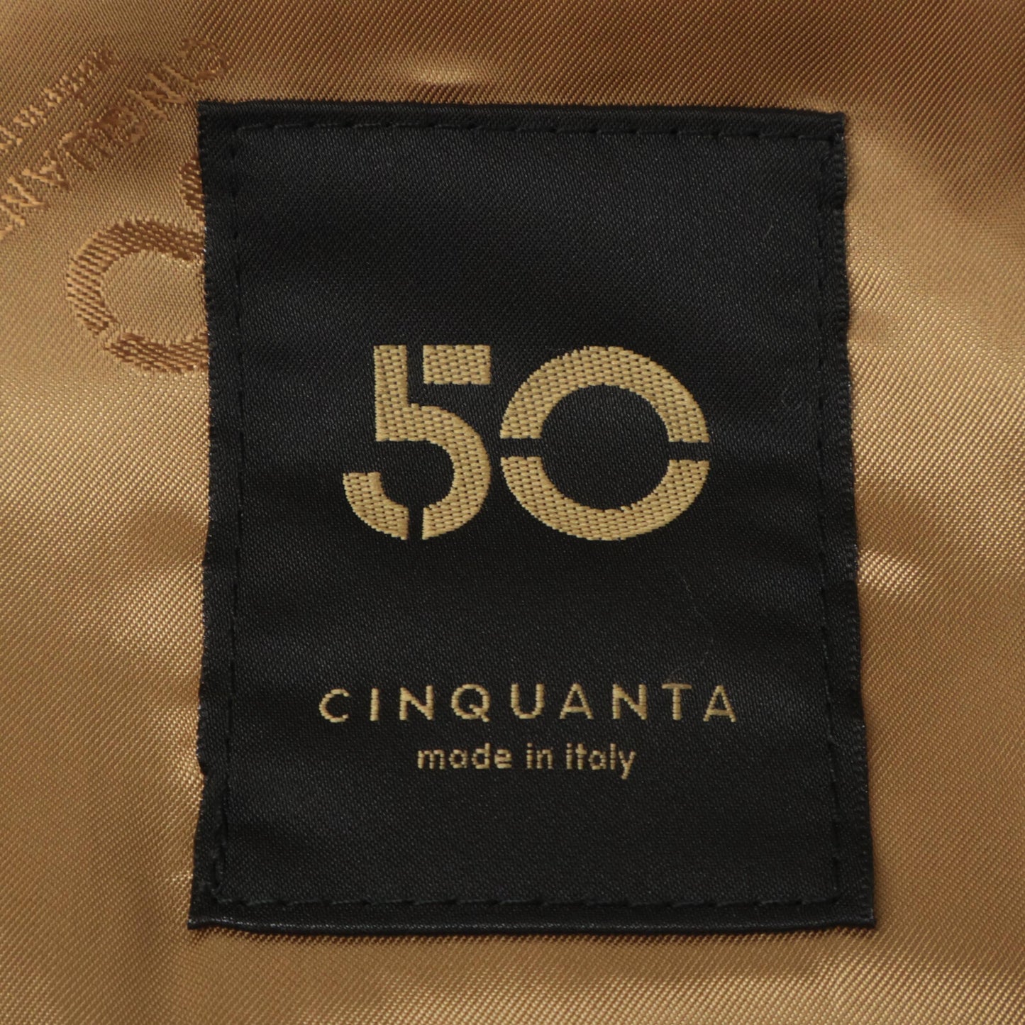 Cinquanta チンクアンタ 国内正規 H-521 ホースハイド スタンドカラー ライダース ジャケット 50