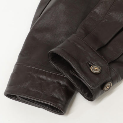 Cinquanta チンクアンタ 国内正規 H-521 ホースハイド スタンドカラー ライダース ジャケット 50