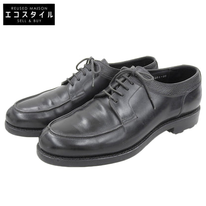 三陽山長 サンヨウヤマチョウ 勘四郎 レザー R2013ラスト Uチップ シューズ メンズ 黒 ブラック 8 Q7423 シューズ 8