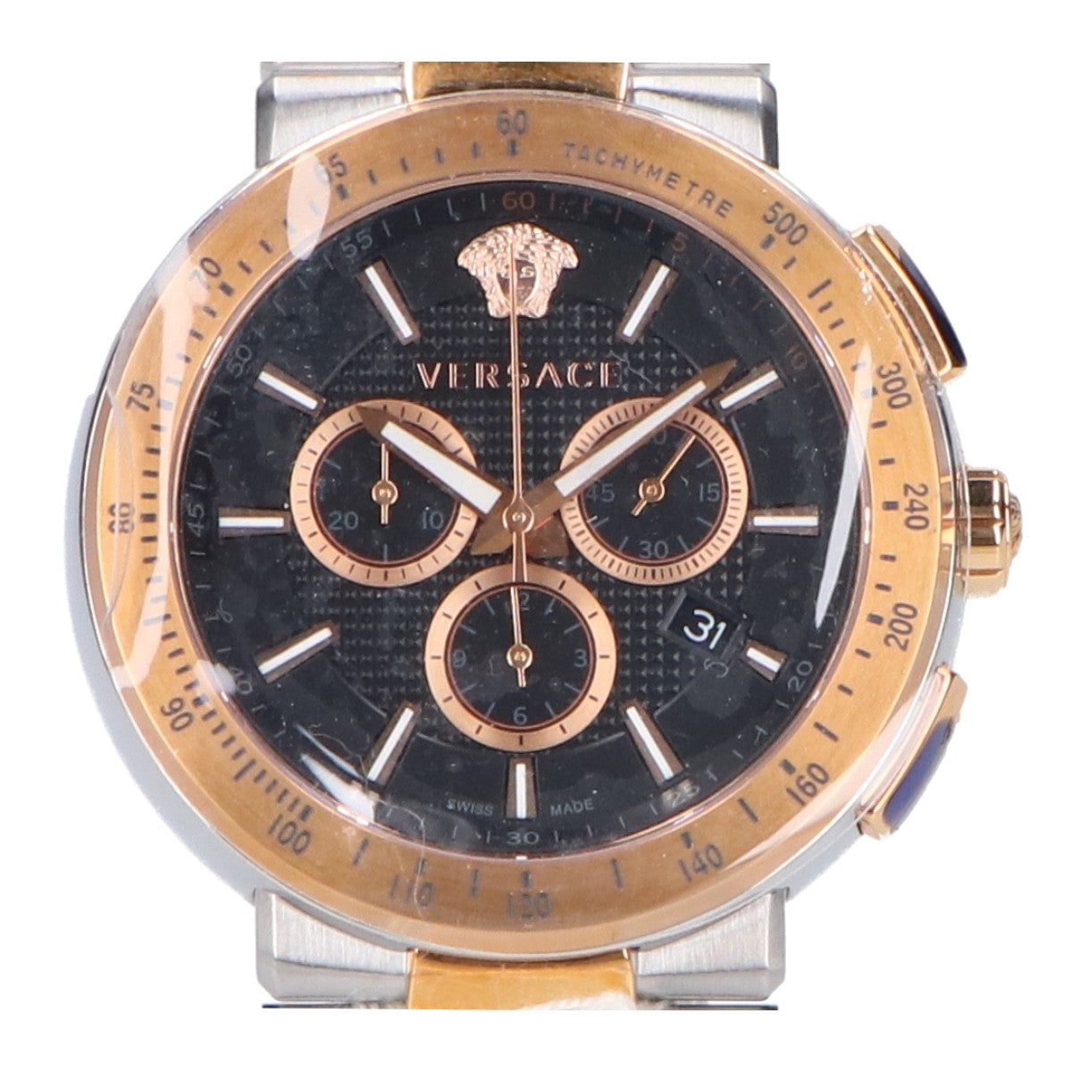 Versace ヴェルサーチ 【新品同様】VS-VFG100014 MYSTIQUE SPORT ミスティックスポーツ クロノグラフ クオーツ 腕時計