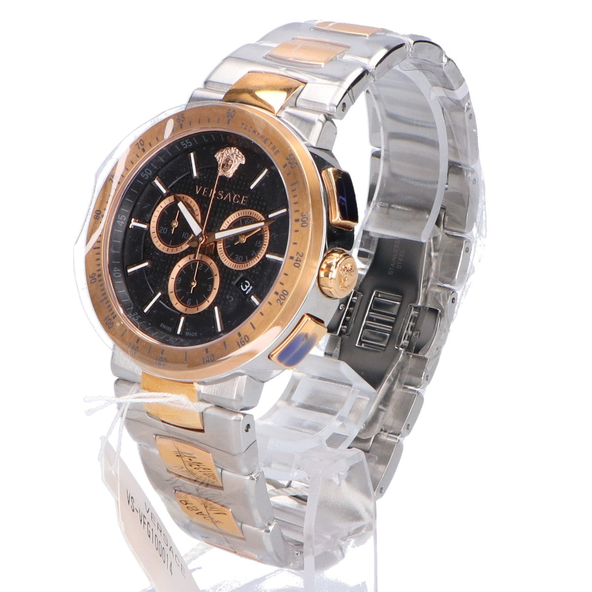 Versace ヴェルサーチ 【新品同様】VS-VFG100014 MYSTIQUE SPORT ミスティックスポーツ クロノグラフ クオーツ 腕時計