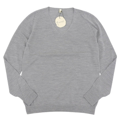 TOYOBOSHI トウヨウボウシ 新品同様 SUKAI-STH カシミヤシルク Vネック ニット トップス レディース グレー 1 09IT-CS0001 トップス 1
