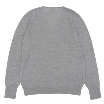 TOYOBOSHI トウヨウボウシ 新品同様 SUKAI-STH カシミヤシルク Vネック ニット トップス レディース グレー 1 09IT-CS0001 トップス 1