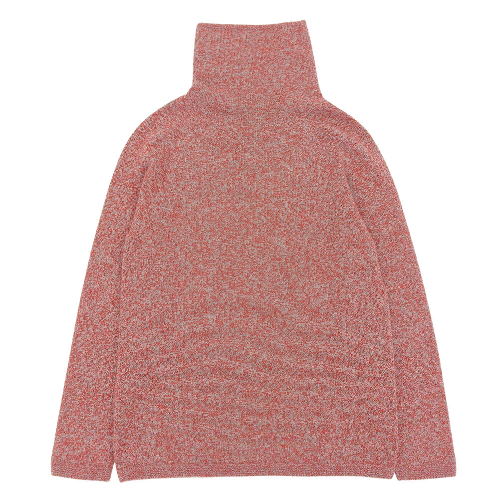 TOYOBOSHI トウヨウボウシ 新品同様 NAZUNA カシミヤ100 タートルネックニット トップス レディース マーブルレッド 1 08IT-PC0002 トップス 1