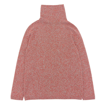 TOYOBOSHI トウヨウボウシ 新品同様 NAZUNA カシミヤ100 タートルネックニット トップス レディース マーブルレッド 1 08IT-PC0002 トップス 1