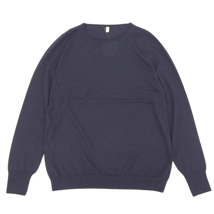 TOYOBOSHI トウヨウボウシ 新品同様 糸衣 HIRYU-STH カシミヤシルク ニット トップス レディース ネイビー 3 09ITーCS0002 トップス 3