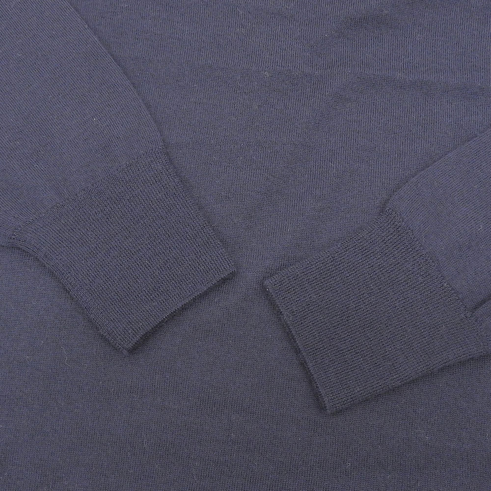 TOYOBOSHI トウヨウボウシ 新品同様 糸衣 HIRYU-STH カシミヤシルク ニット トップス レディース ネイビー 3 09ITーCS0002 トップス 3