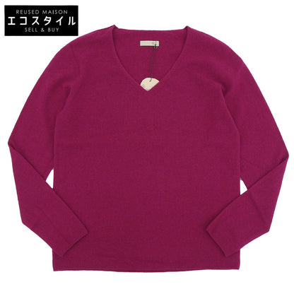 TOYOBOSHI トウヨウボウシ 新品同様 糸衣 KIDO カシミヤ100 Vネック ニット トップス レディース パープル 1 09IT-PC0011 トップス 1