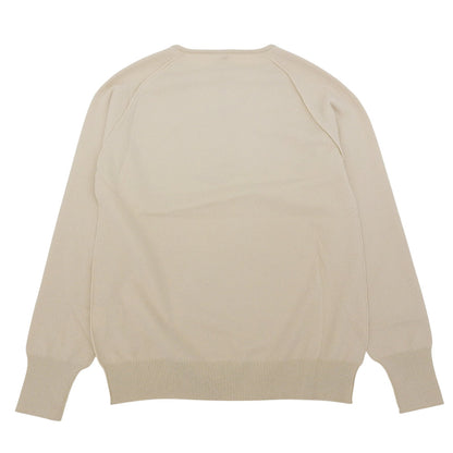 TOYOBOSHI トウヨウボウシ 新品同様 カシミヤ100 Vネック ニット トップス レディース ライトベージュ 1 08IT-BC0001 トップス 1