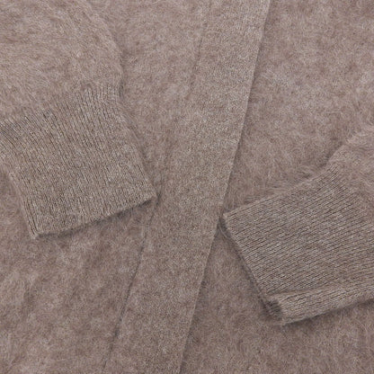 TOYOBOSHI トウヨウボウシ 新品同様 糸衣 BIWA カシミヤ100 ロングカーディガン トップス レディース ブラウン F 13IT-FC2002 トップス F