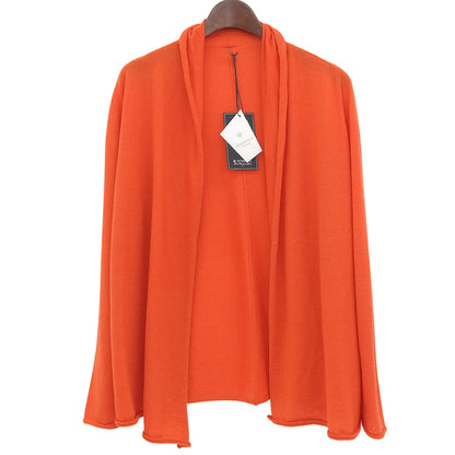 TOYOBOSHI トウヨウボウシ 新品同様 糸衣 TOSHI ALASHANカシミヤカーディガン トップス レディース オレンジ F 13IT-AC6005 トップス F