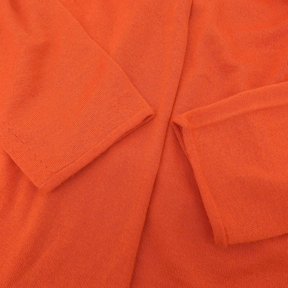 TOYOBOSHI トウヨウボウシ 新品同様 糸衣 TOSHI ALASHANカシミヤカーディガン トップス レディース オレンジ F 13IT-AC6005 トップス F