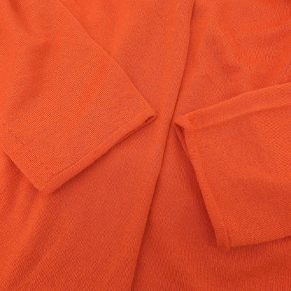 TOYOBOSHI トウヨウボウシ 新品同様 糸衣 TOSHI ALASHANカシミヤカーディガン トップス レディース オレンジ F 13IT-AC6005 トップス F