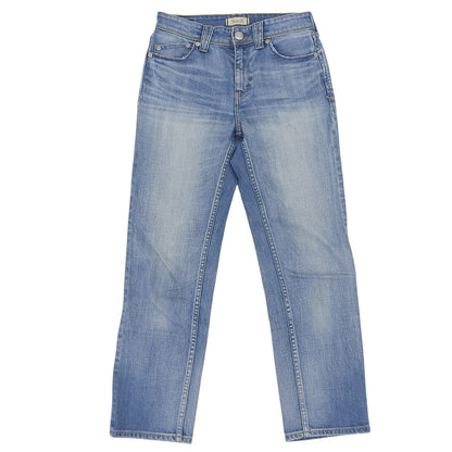 YANUK ヤヌーク 美品 アネット ストレート デニムパンツ ボトムス レディース ブルー 24 57191011 ボトムス 24