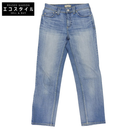 YANUK ヤヌーク 美品 アネット ストレート デニムパンツ ボトムス レディース ブルー 24 57191011 ボトムス 24