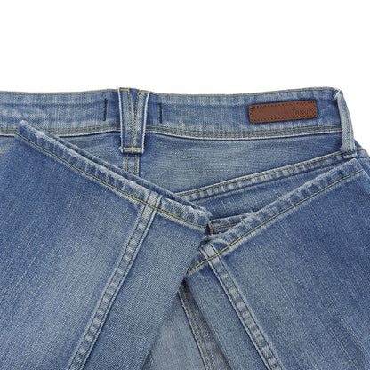 YANUK ヤヌーク 美品 アネット ストレート デニムパンツ ボトムス レディース ブルー 24 57191011 ボトムス 24