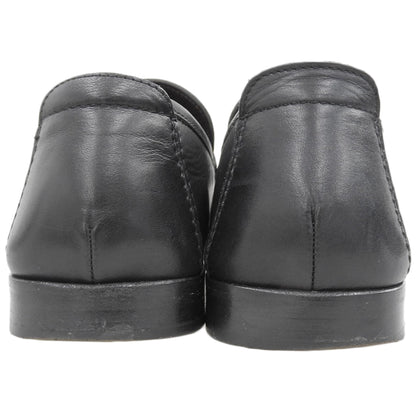 Salvatore Ferragamo サルヴァトーレフェラガモ ガンチーニ モカシン レザー シューズ メンズ ブラック 7 1/2 シューズ 7.5