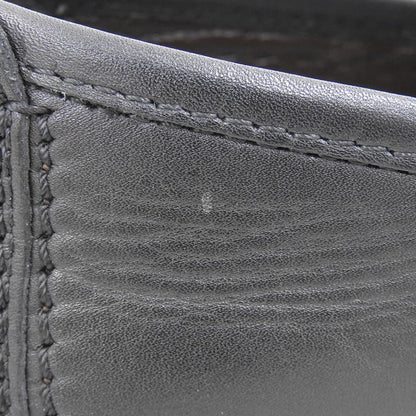 Salvatore Ferragamo サルヴァトーレフェラガモ ガンチーニ モカシン レザー シューズ メンズ ブラック 7 1/2 シューズ 7.5