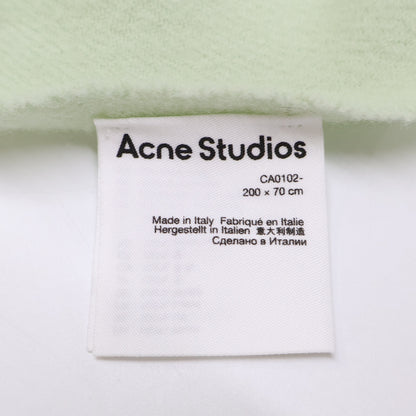 ACNE STUDIOS アクネ ストゥディオズ 【美品】CA0102- フリンジ ウール スカーフ - オーバーサイズ マフラー 200 x 70 cm