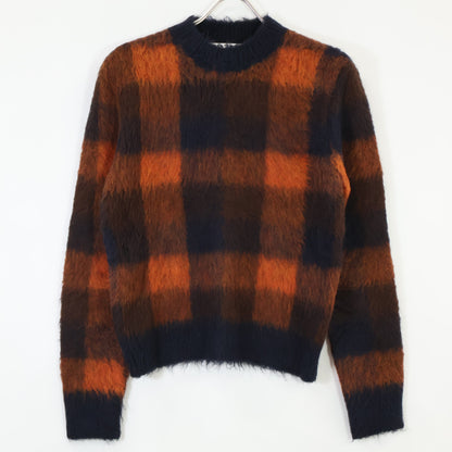 ACNE STUDIOS アクネ ストゥディオズ 美品 A60177 シャギーウールチェックニット トップス XS