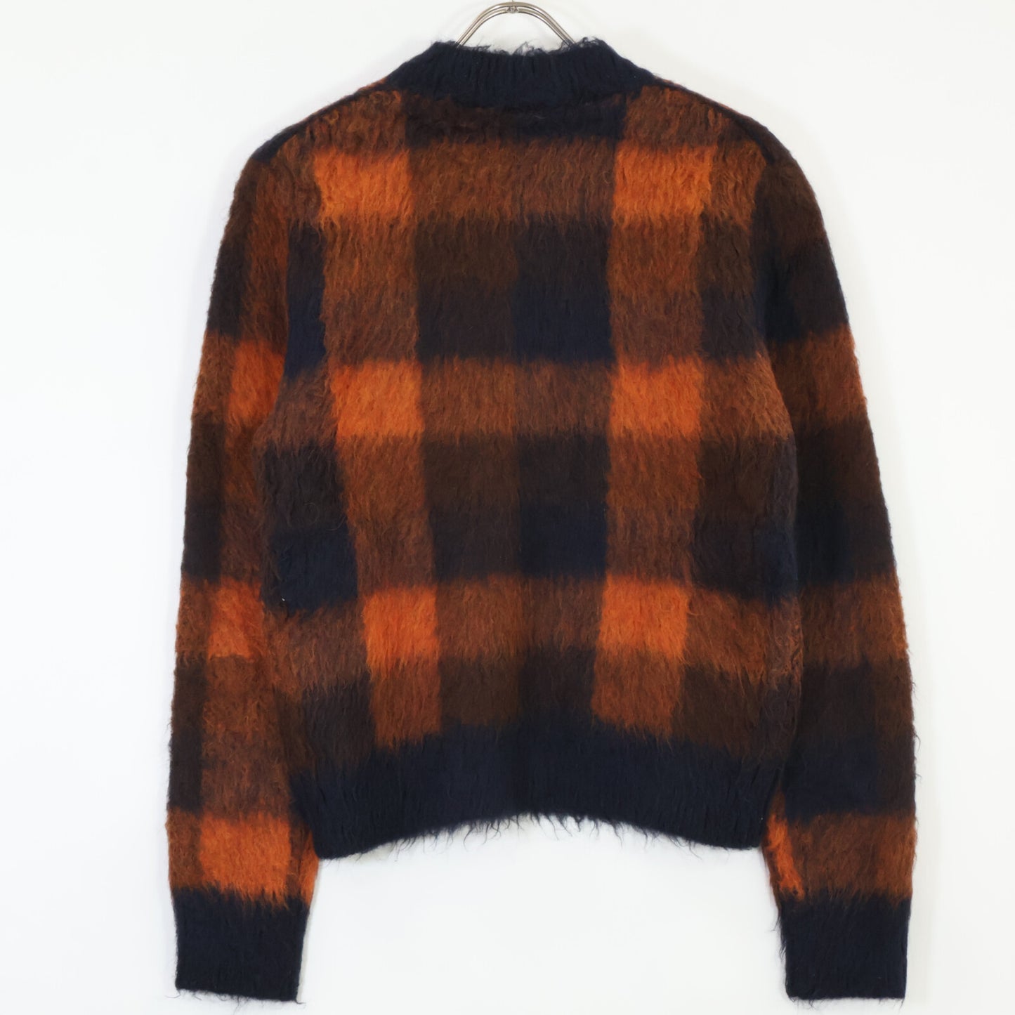 ACNE STUDIOS アクネ ストゥディオズ 美品 A60177 シャギーウールチェックニット トップス XS