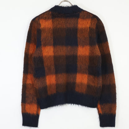 ACNE STUDIOS アクネ ストゥディオズ 美品 A60177 シャギーウールチェックニット トップス XS
