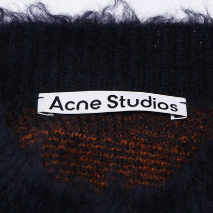 ACNE STUDIOS アクネ ストゥディオズ 美品 A60177 シャギーウールチェックニット トップス XS