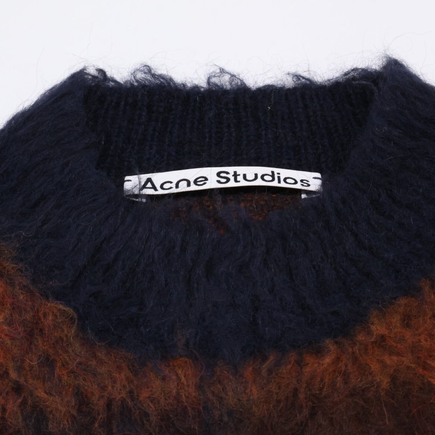 ACNE STUDIOS アクネ ストゥディオズ 美品 A60177 シャギーウールチェックニット トップス XS