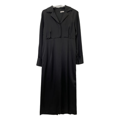 CLANE クラネ 17112-5392 ﾌﾞﾗｯｸ 長袖ﾜﾝﾋﾟｰｽ ワンピース 2