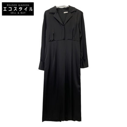 CLANE クラネ 17112-5392 ﾌﾞﾗｯｸ 長袖ﾜﾝﾋﾟｰｽ ワンピース 2