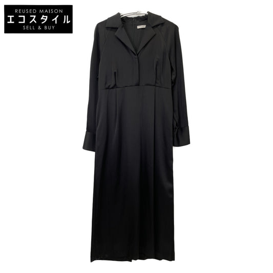 CLANE クラネ 17112-5392 ﾌﾞﾗｯｸ 長袖ﾜﾝﾋﾟｰｽ ワンピース 2