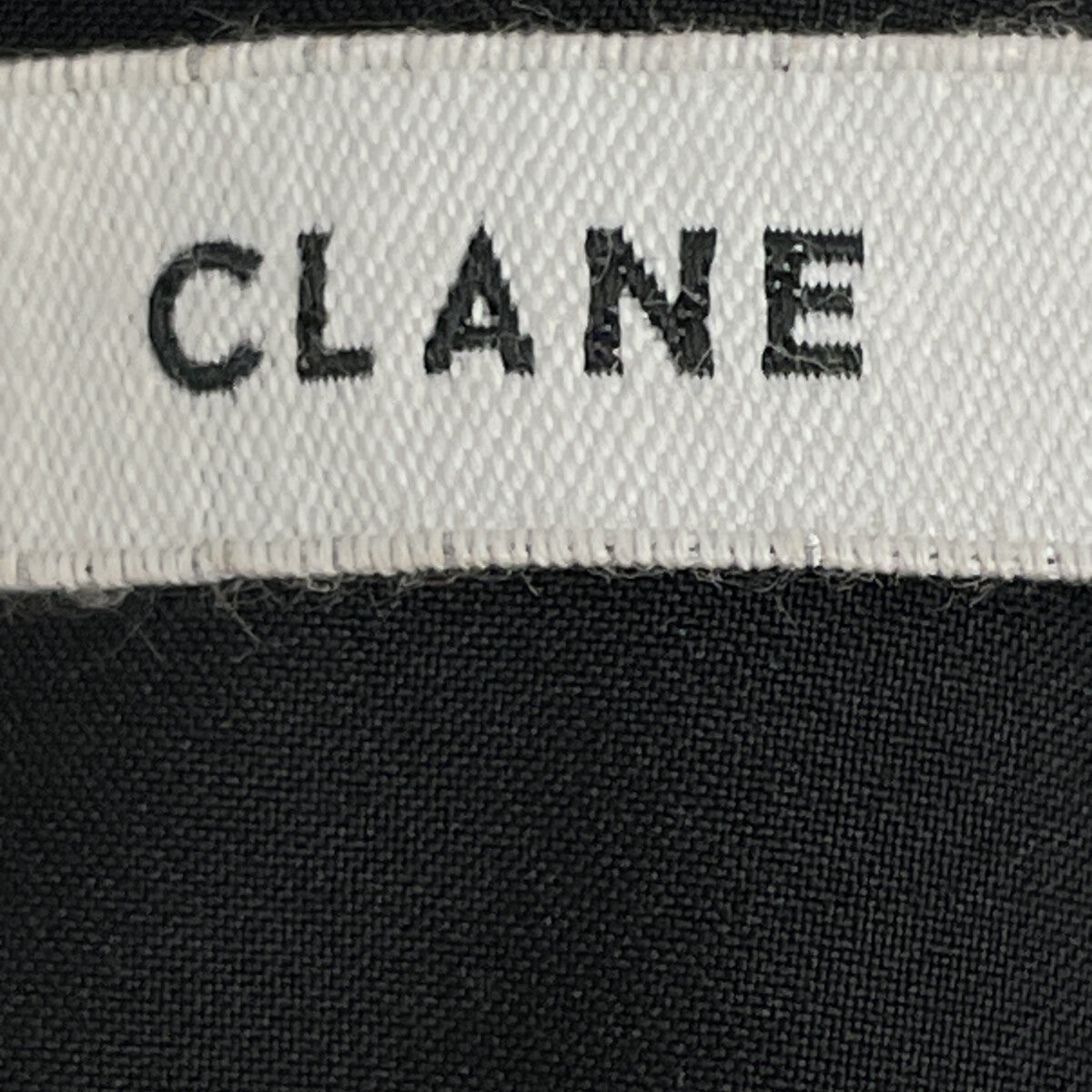 CLANE クラネ 17112-5392 ﾌﾞﾗｯｸ 長袖ﾜﾝﾋﾟｰｽ ワンピース 2