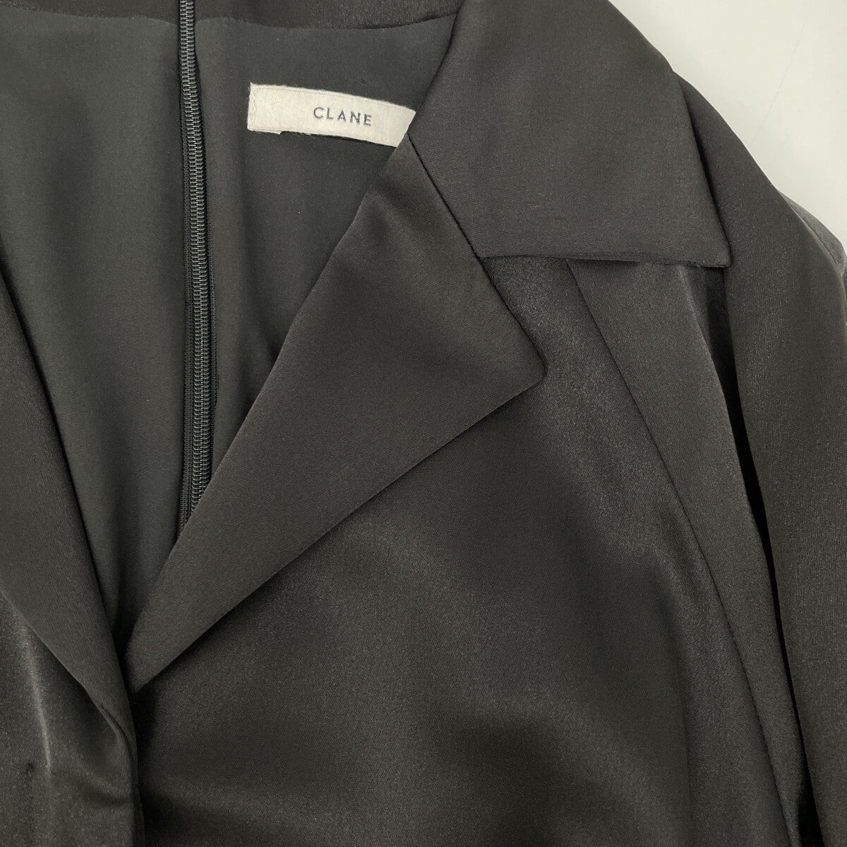 CLANE クラネ 17112-5392 ﾌﾞﾗｯｸ 長袖ﾜﾝﾋﾟｰｽ ワンピース 2