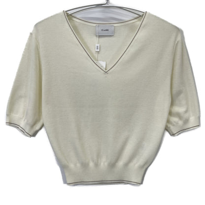 CLANE クラネ ｱｲﾎﾞﾘｰ Vﾈｯｸ ﾆｯﾄ トップス 2
