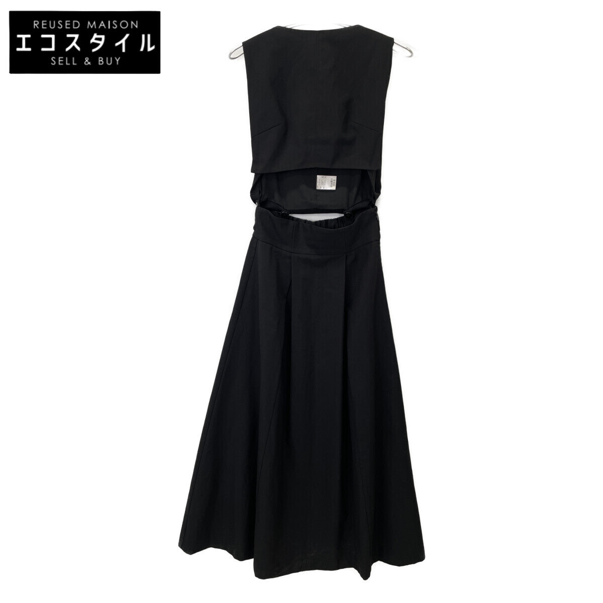 CLANE クラネ 11112-5172 ﾌﾞﾗｯｸ 3WAYｾﾊﾟﾚｰﾄﾜﾝﾋﾟｰｽ ワンピース 2