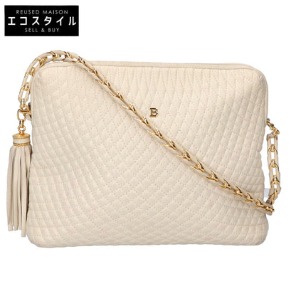 BALLY バリー レザー キルティング チェーン ショルダーバッグ