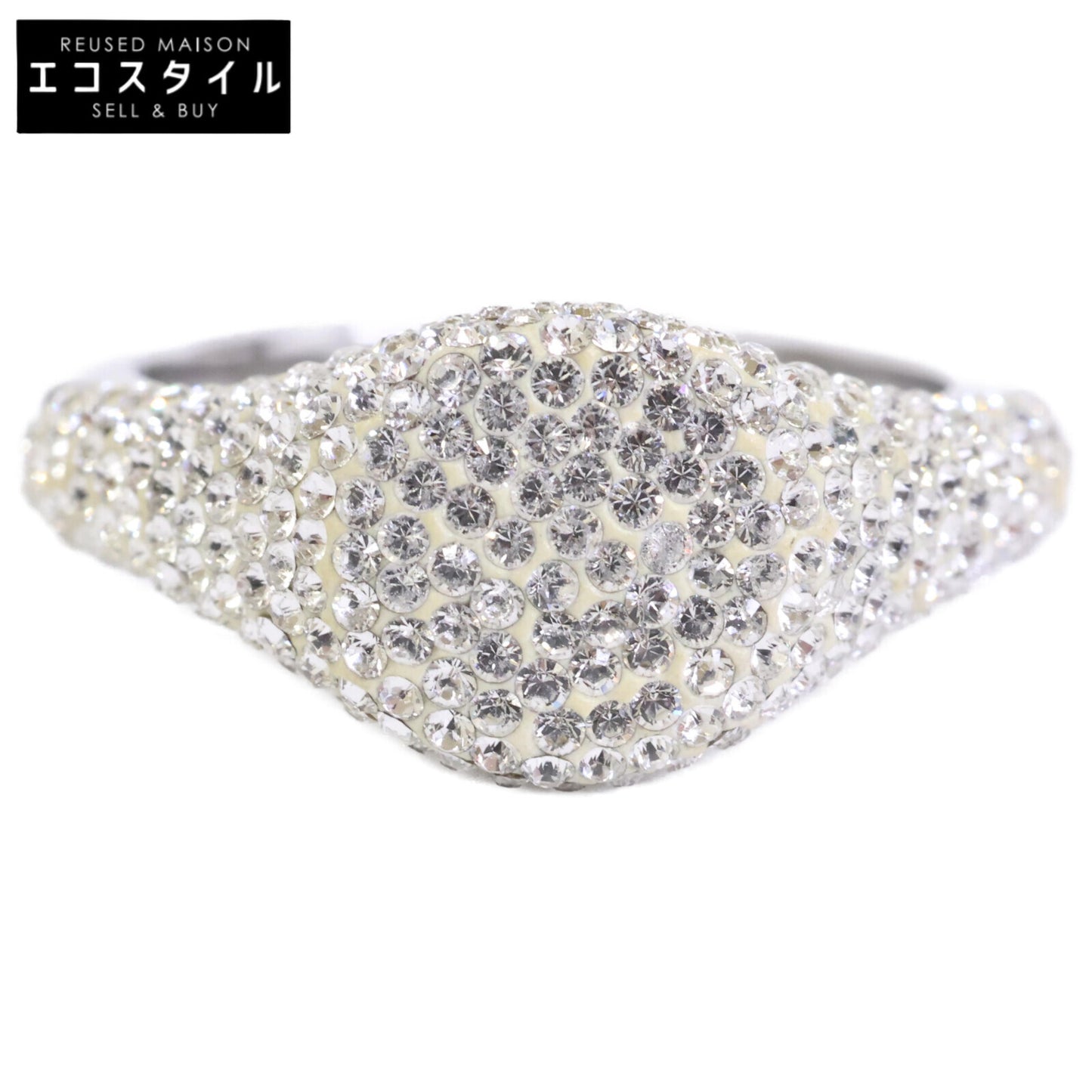 SWAROVSKI スワロフスキー メテオラ クリスタル ロジウム・コーティング リング 指輪 58