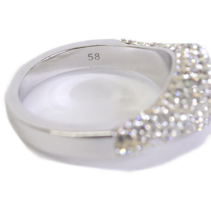 SWAROVSKI スワロフスキー メテオラ クリスタル ロジウム・コーティング リング 指輪 58