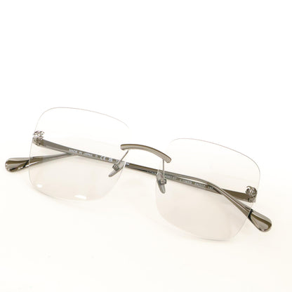 CHANEL シャネル 【美品】4287-ST c.108SG スクエア シェイプ ブルーライトカット アイウェア サングラス 54□17 140