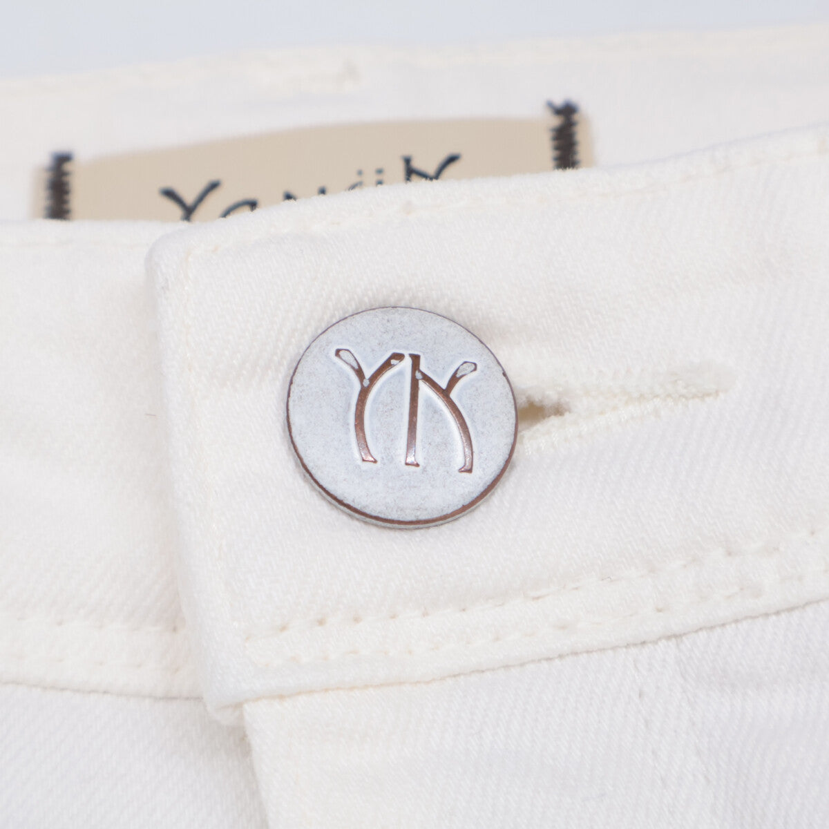 YANUK ヤヌーク ﾎﾜｲﾄ 57142068 Spill Proof ｽﾘﾑﾃｰﾊﾟｰﾄﾞ RUTH ﾊﾟﾝﾂ ボトムス 21