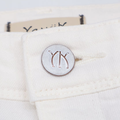 YANUK ヤヌーク ﾎﾜｲﾄ 57142068 Spill Proof ｽﾘﾑﾃｰﾊﾟｰﾄﾞ RUTH ﾊﾟﾝﾂ ボトムス 21