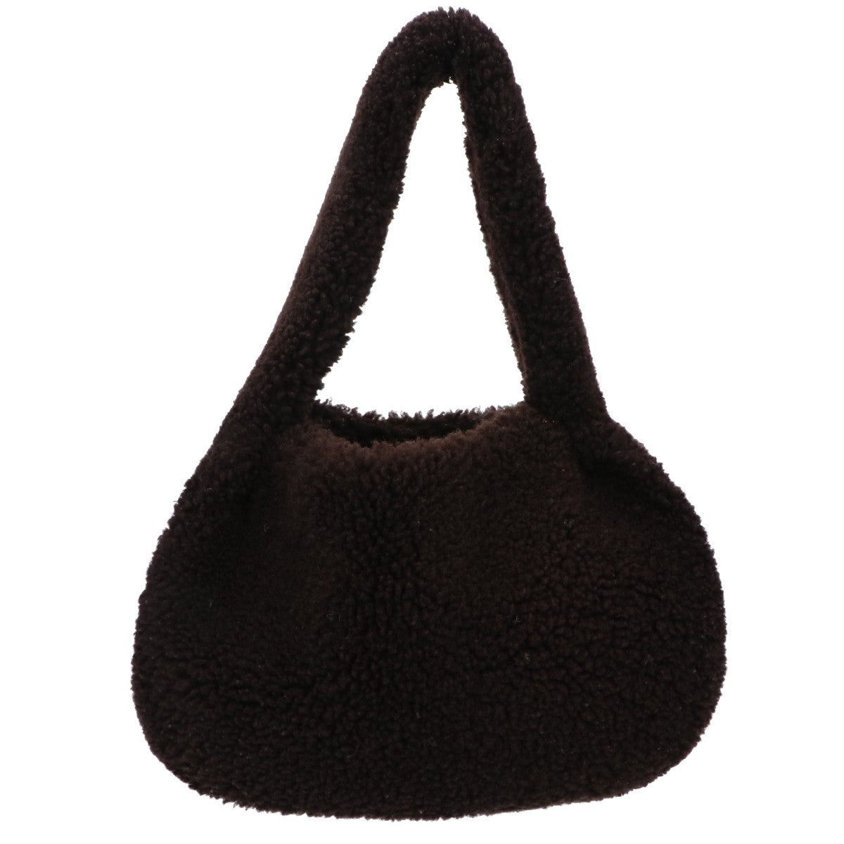 TOD'S トッズ LIE ON A LION ボア ムートン シャツ バッグ ショッピング ショルダーバッグ