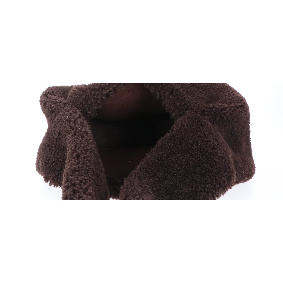 TOD'S トッズ LIE ON A LION ボア ムートン シャツ バッグ ショッピング ショルダーバッグ