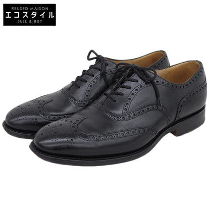 Church's チャーチ Heritage コレクション サンドリンガム ウイングチップ シューズ ブラック 7.5 メンズ シューズ 7.5