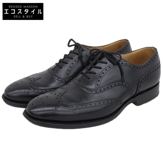 Church's チャーチ Heritage コレクション サンドリンガム ウイングチップ シューズ ブラック 7.5 メンズ シューズ 7.5